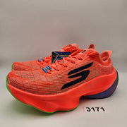 SKECHERS WOMEN'S 6 GORUN RAZER 5 HYPER BURST PRO FOAM CORAL GOODYEAR OUTSOLE