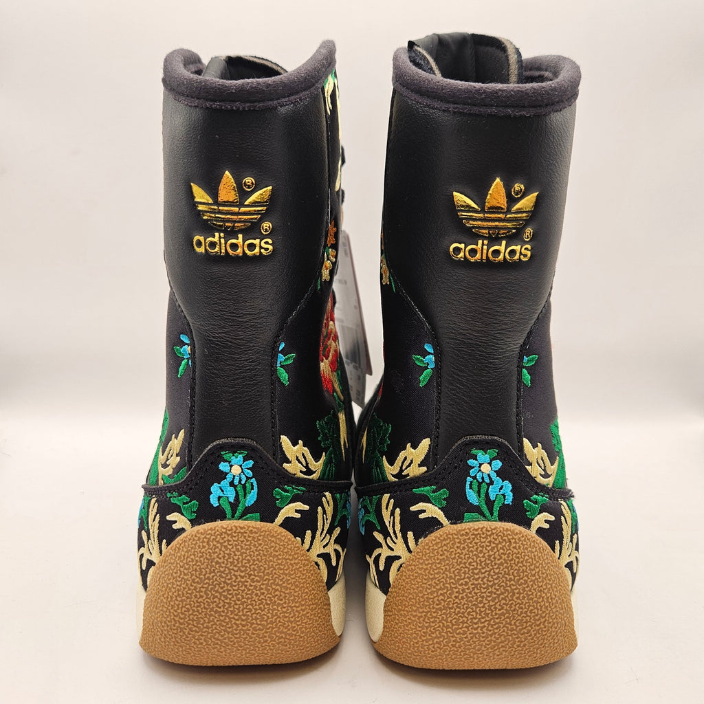 ADIDAS ORIGINALS W6.5 RASANT MID FLORAL EMBROIDERED BOXING BOOTS JR8884 NWOB