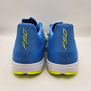 ADIDAS MEN'S 8.5 F50 LEAGUE INDOOR SOCCER SHOES BLUE NEON YELLOW NWOB JR8973