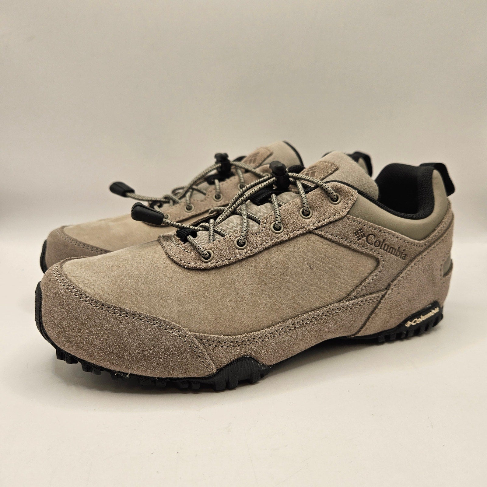 COLUMBIA WOMEN'S 7.5 TERRACE SLOPE LEATHER KETTLE SEASALT LO TOP HIKING SHOE NIB