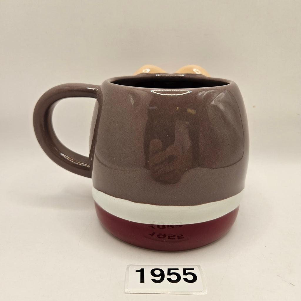 DISNEY X MR. TOAD'S WILD RACE STONEWARE HUGE COFFEE MUG CUP 27oz NEW
