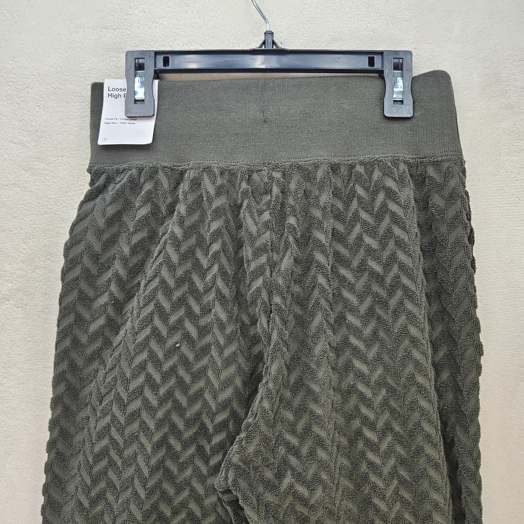 NIKE WOMEN'S XS MODERN EVERYDAY SPORTSWEAR OLIVE GREEN PANTS DR2178-355 NWT