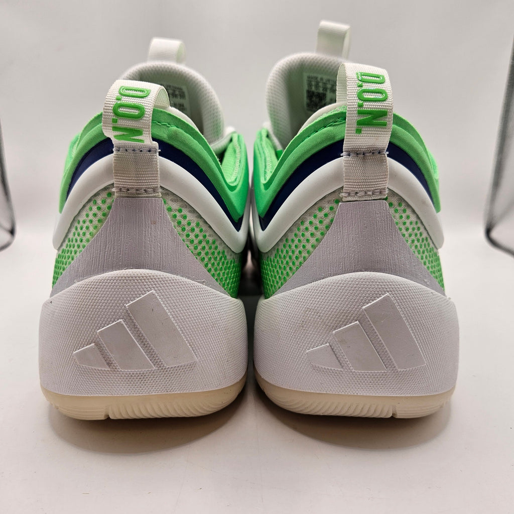 ADIDAS MEN'S 13 D.O.N ISSUE #6 METAMORPHOSIS WHITE GREEN BLUE JQ2249 NWOB