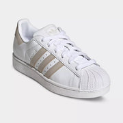 ADIDAS ORIGINALS WOMEN'S 11 SUPERSTAR II WHITE WONDER BEIGE ALUMINA JH7059 NIB