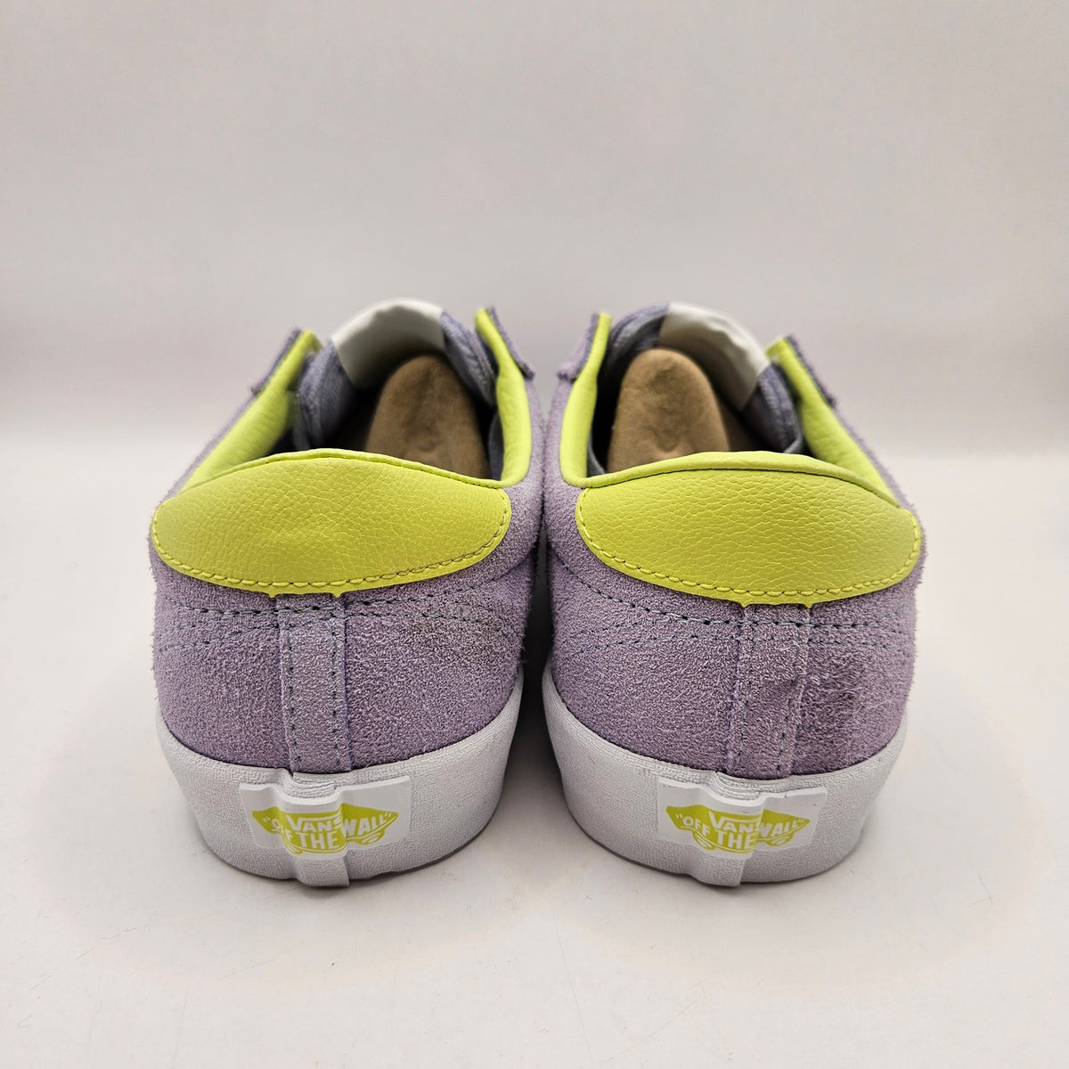 VANS WOMEN'S 7 SPORT LOW LAVENDER SNEAKER SHOES SUEDE NWOB