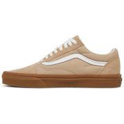 VANS MEN'S 8 OLD SKOOL SESAME/GUM SKATEBOARDING LOW TOP SNEAKER NIB