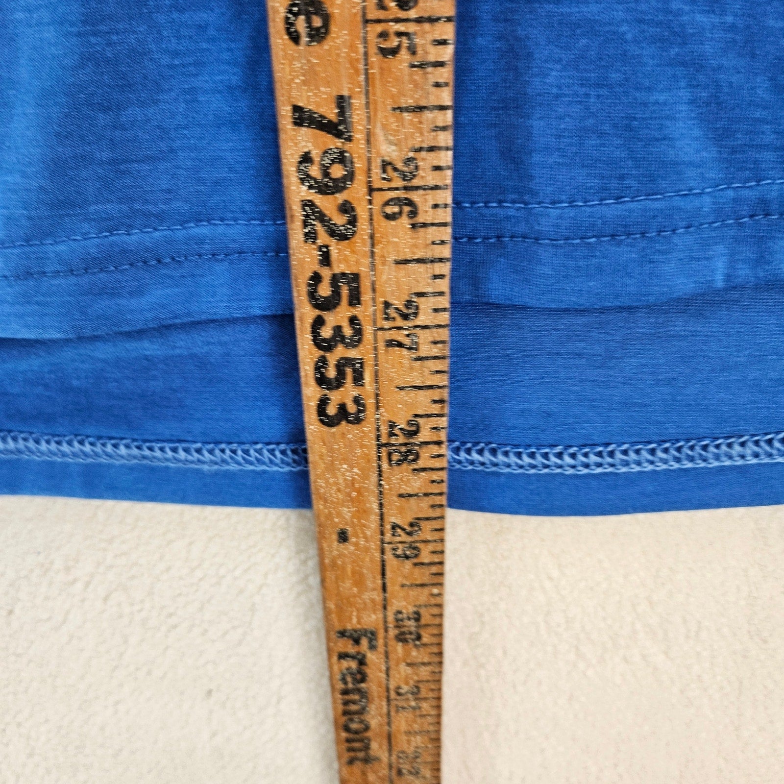 BROOKS WOMEN'S XXL DISTANCE GRAPHIC SHORT SLEEVE BLUE TEE RESPECT HER RUN NWT