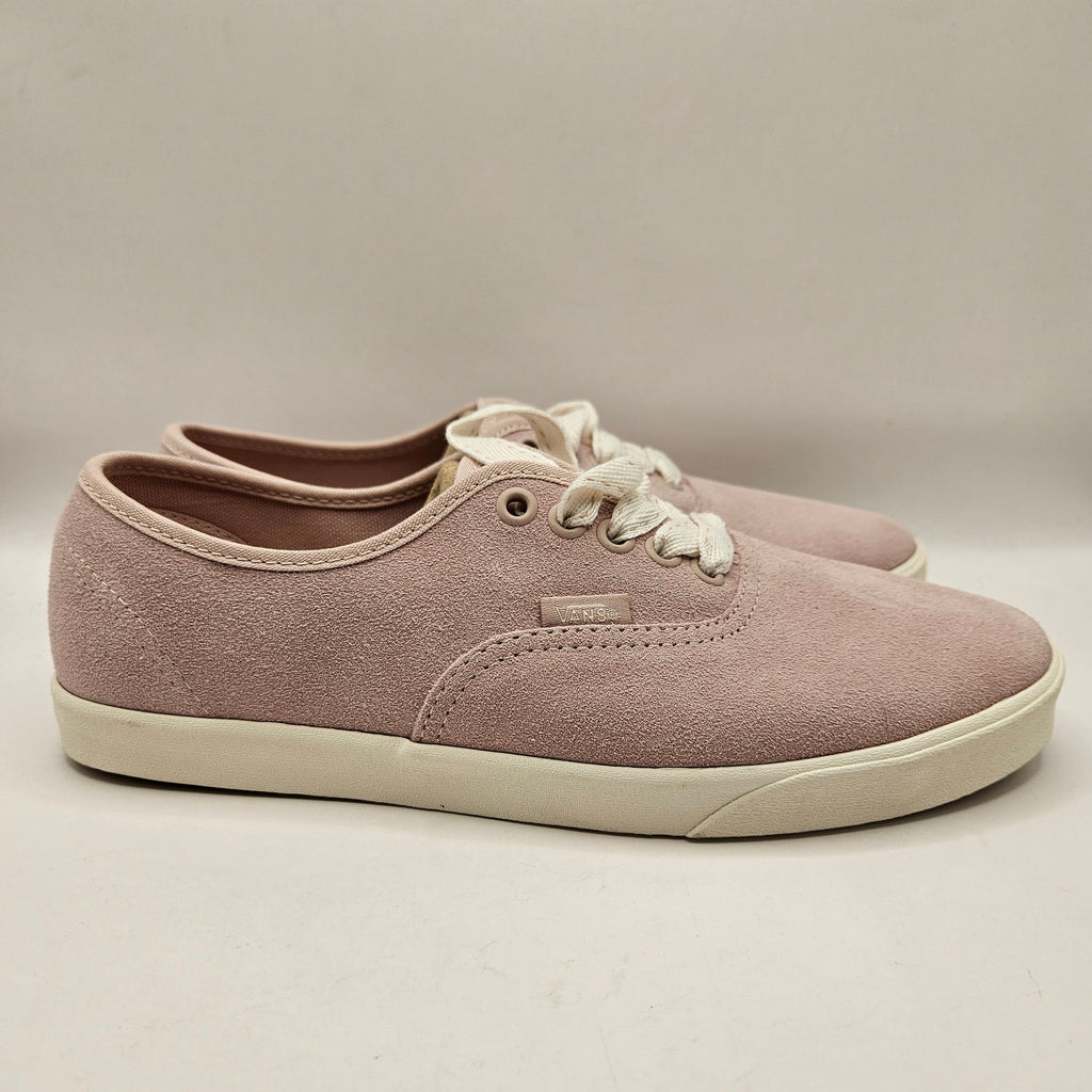 VANS WOMEN'S 8.5 AUTHENTIC LX 44 RARE HAIRY SUEDE LIGHT ROSE PINK SKATE NWOB