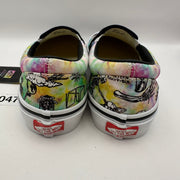 VANS Men's 4 Shroom Doom Skate Slip-on Shoes Moon Sun Trippy
