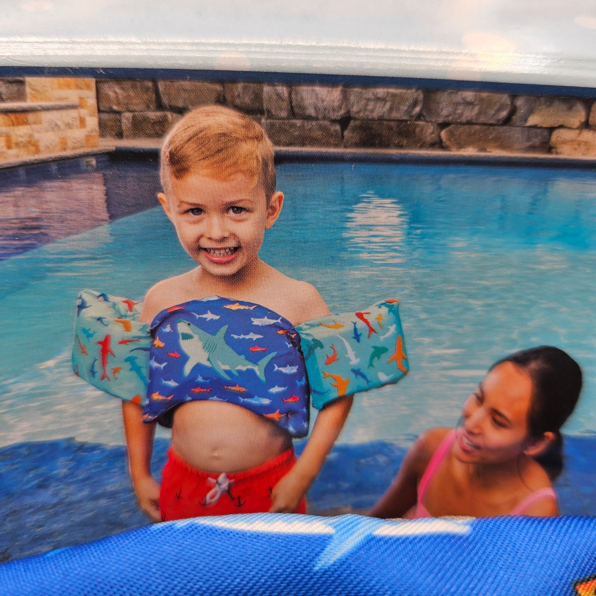 SWIMWAYS SWIM TRAINER 35-55LB CHILD LIFE JACKET NWT