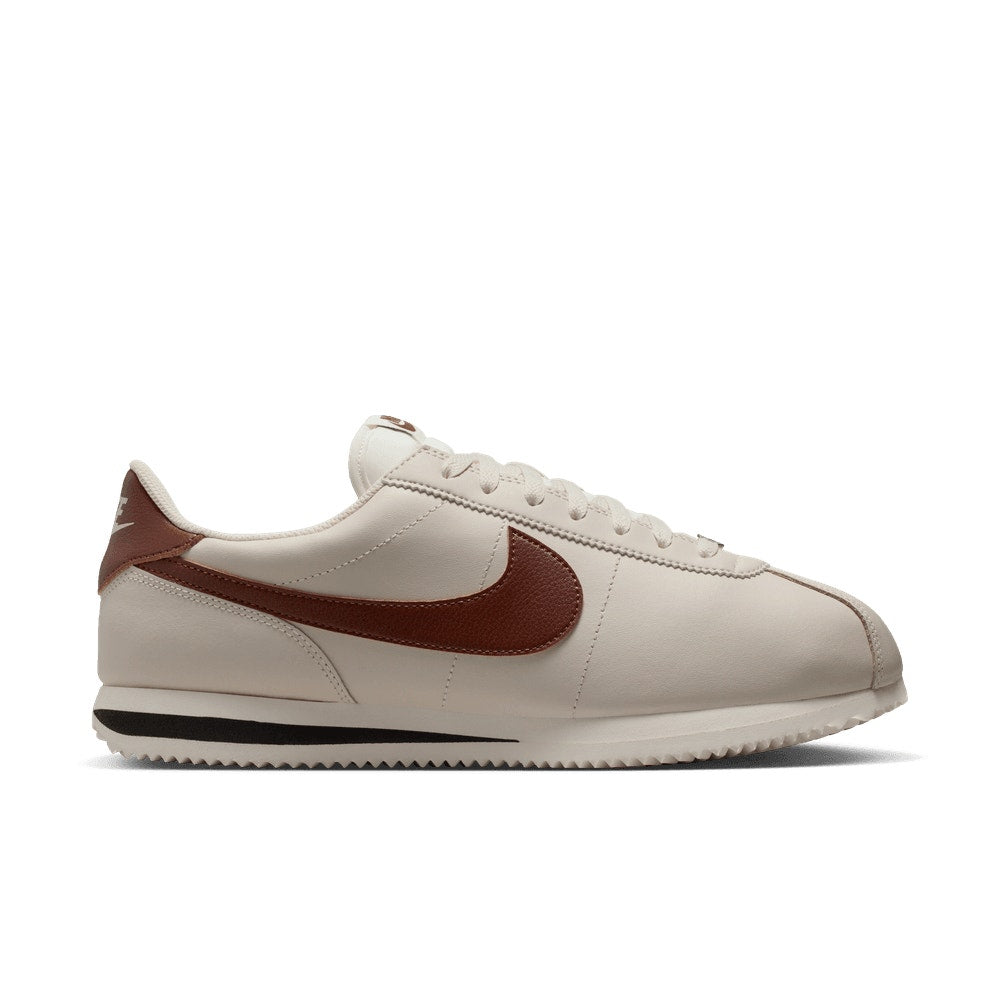 NIKE MEN'S 11.5 CORTEZ LEATHER LIGHT OREWOOD BROWN SAIL DM4044-114 LOW SNEAKER