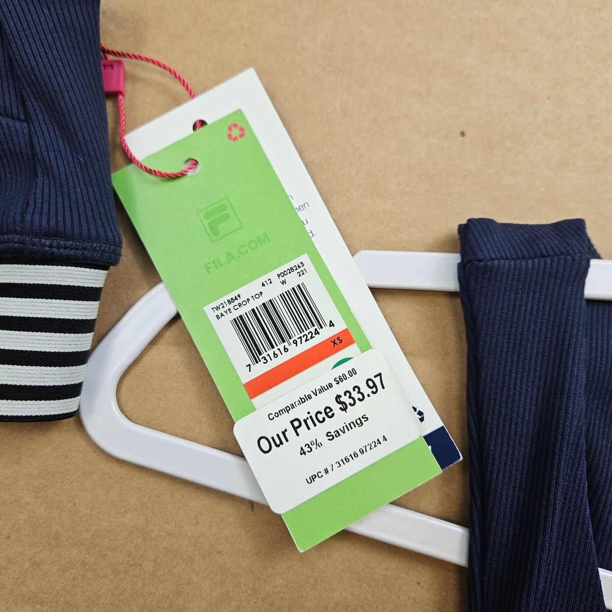 LOT OF 3 - FILA WOMEN'S (2XS1S) CHRIS BEVANS COLLAB BAYE CROP TOP SPORTS BRA NWT