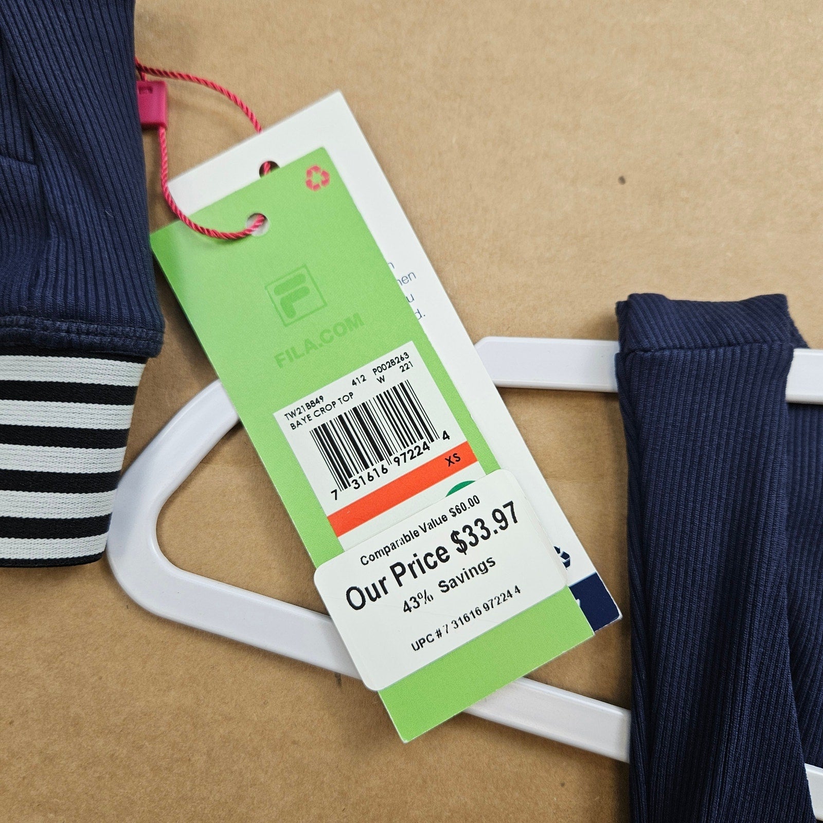 LOT OF 3 - FILA WOMEN'S (2XS1S) CHRIS BEVANS COLLAB BAYE CROP TOP SPORTS BRA NWT