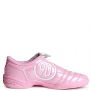 NIKE WOMEN'S 9 TOTAL 90 SE PINK RISE LOW TOP SOCCER SNEAKER IO2389-600