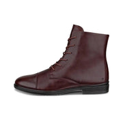 ECCO WOMEN'S 35 ANDORRA MAROON TOUCH 15 LACE CHUKKA BOOTS NIB 21692301001
