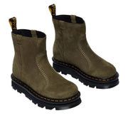 DR MARTENS WOMEN'S 8 DARK OLIVE MILLED NUBUCK WATERPROOF 42022300