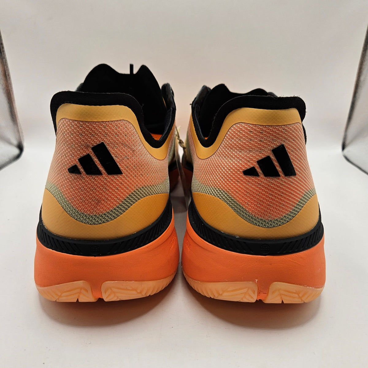 ADIDAS MEN'S 15 ADIZERO SELECT 3.0 ORANGE BASKETBALL SNEAKERS JR8275