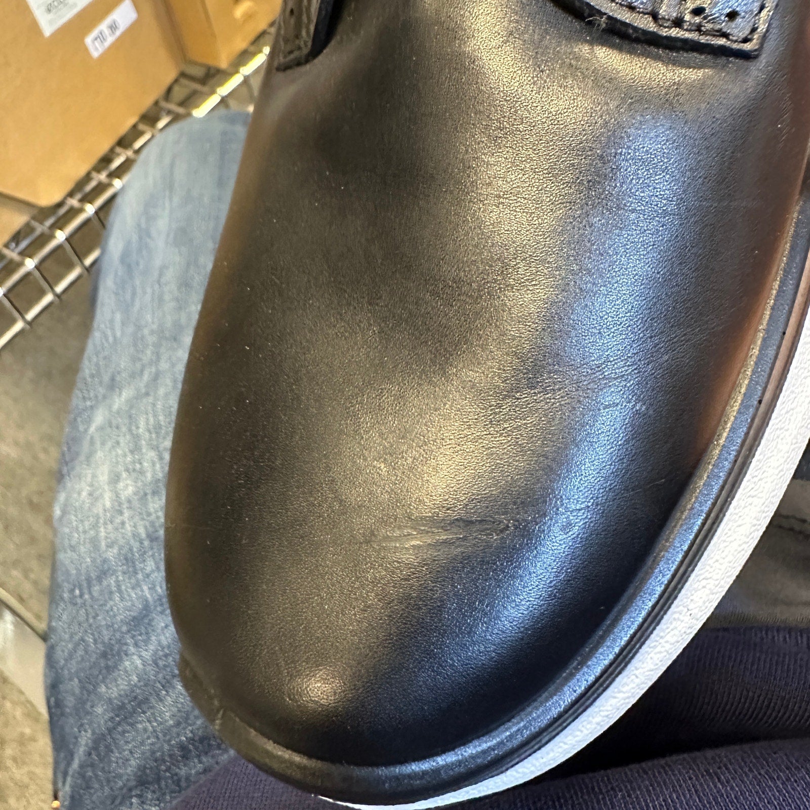 ECCO MEN'S 47 BIOM 2.2 BLACK LEATHER HYBRID SHOE FACTORY SECOND 83079401001 NIB