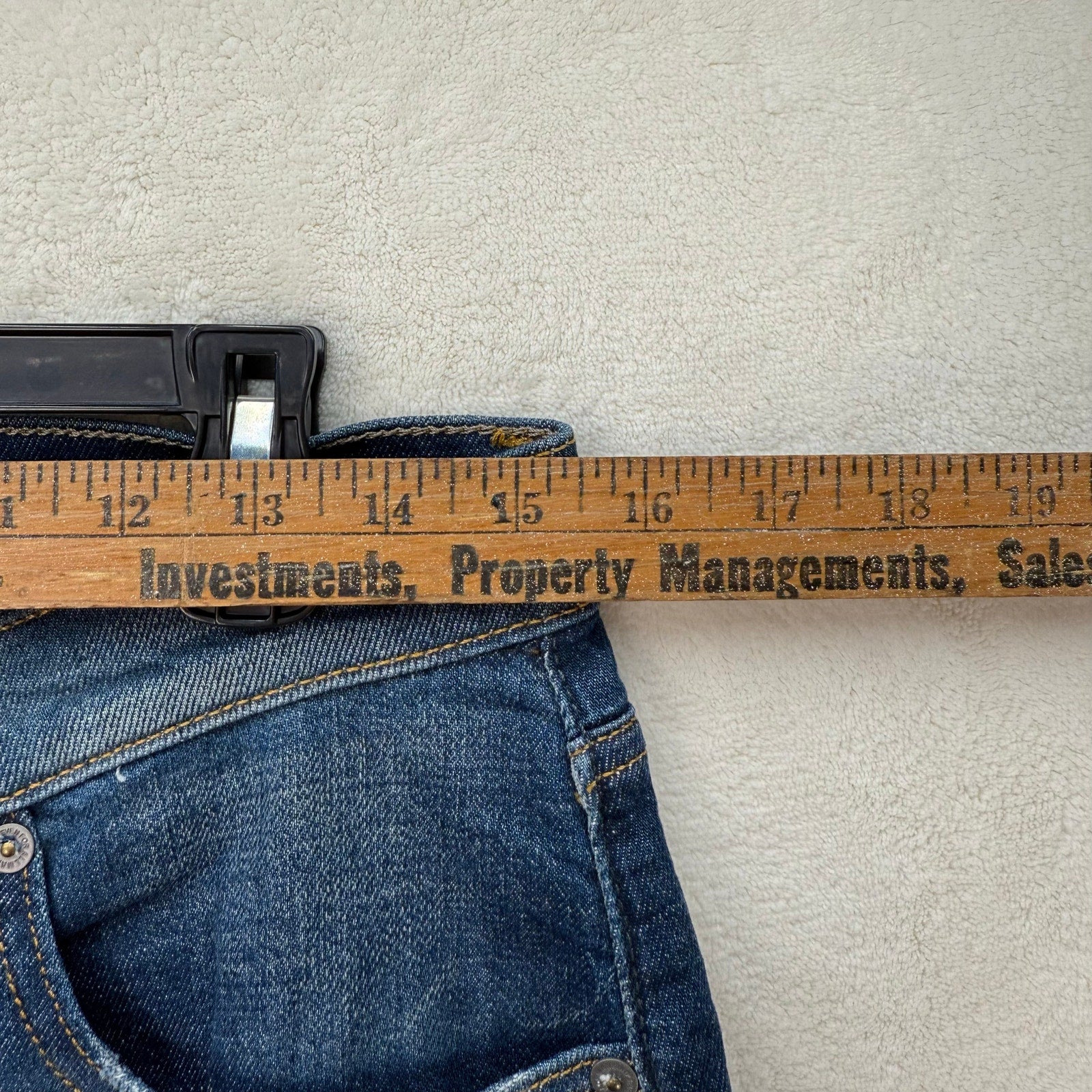 7 FOR ALL MANKIND MEN'S 31 ADRIEN HEMP SLIM TAPERED DARK JEANS