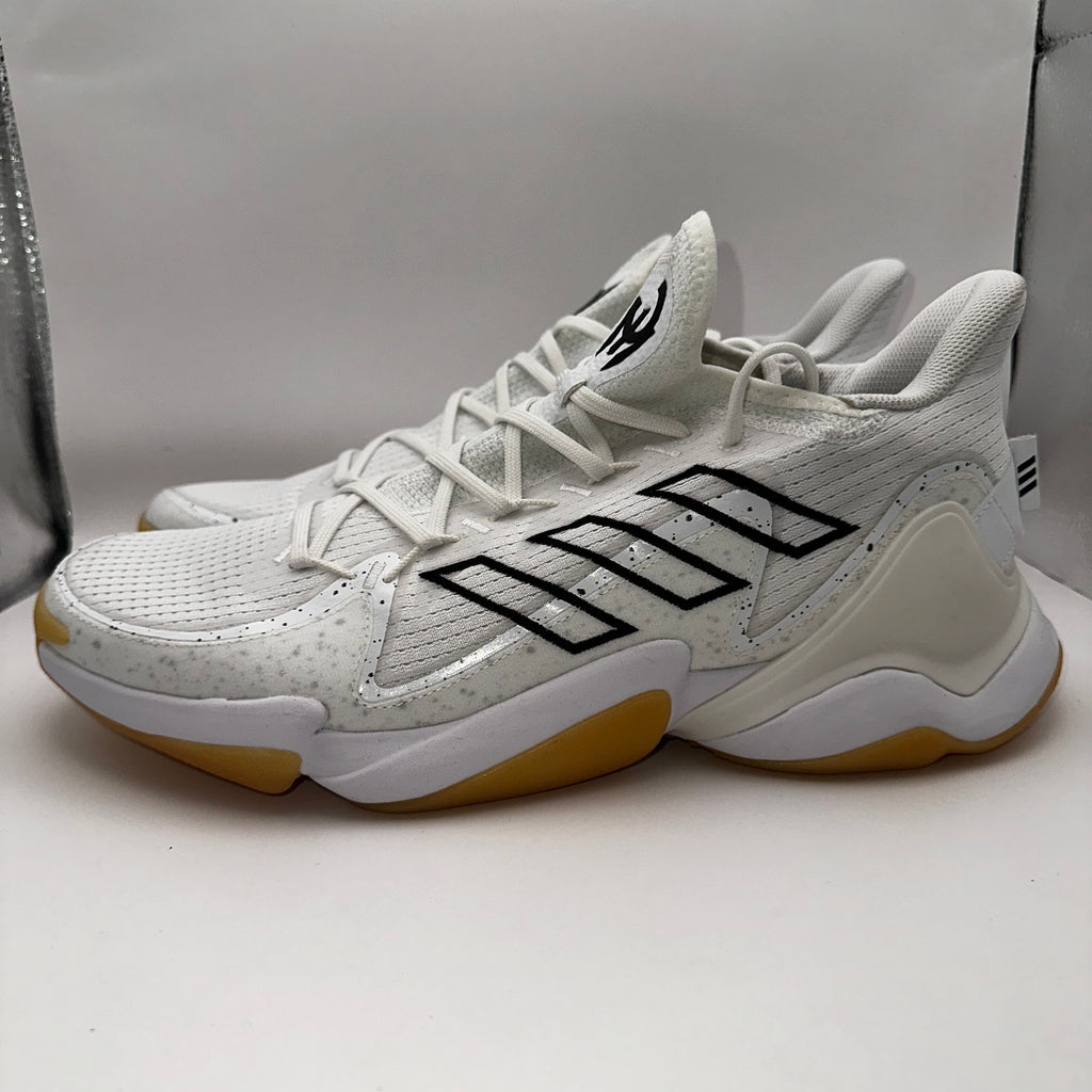 Adidas Mahome 1 Impact FL White Gum Basketball Shoes Size 14
