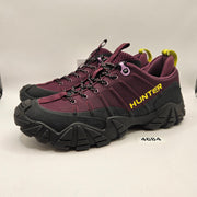 HUNTER WOMEN'S 8 SARA DARK PURPLE 500 HIKING SNEAKER WATERPROOF