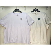 LOT OF 2 PINK BY VICTORIA SECRET WOMEN'S XXL TSHIRT WHITE LAVENDER