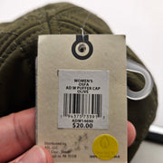 ALPINE DESIGN WOMEN'S OS OLIVE GREEN PUFFER CAP ADJUSTABLE STRAP NWT