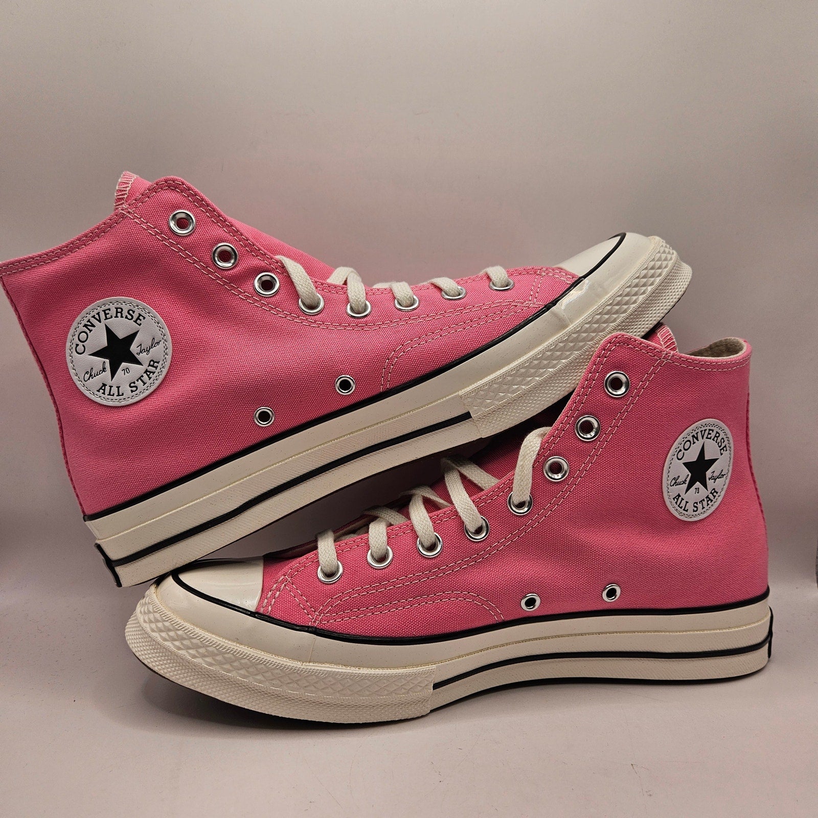 CONVERSE 1970 MEN'S 10 WOMEN'S 12 A08184F HI TOP CANVAS SNEAKER PINK NWOB