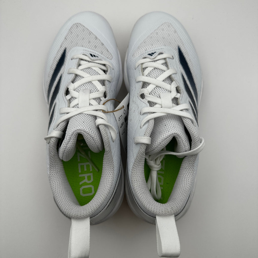 Adidas Womens size 5.5 Softball Shoes Adizero Instinct IH3468 White/Blue