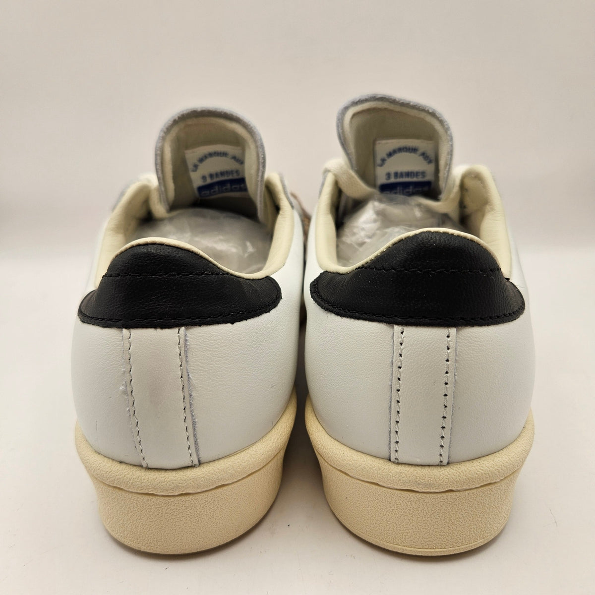 ADIDAS ORIGINAL MEN'S 6 VINTAGE SUPERSTAR WHITE BLACK CREAM JQ3254