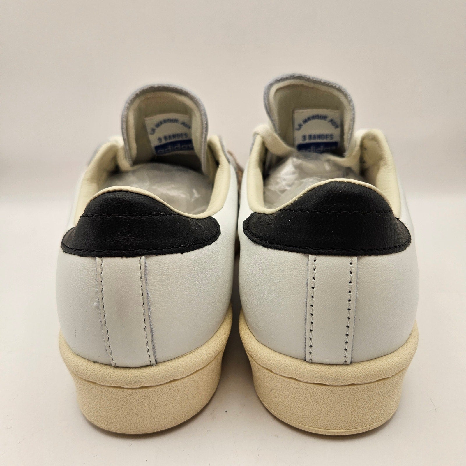 ADIDAS ORIGINAL MEN'S 6 VINTAGE SUPERSTAR WHITE BLACK CREAM JQ3254