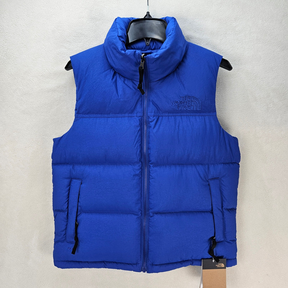 THE NORTH FACE WOMEN'S SMALL 1996 RETRO NUPTSE DTM VEST TNF BLUE 700 FILL DOWN