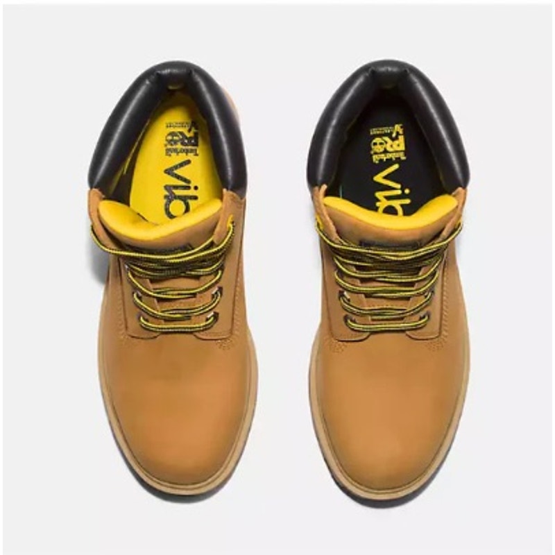 TIMBERLAND PRO WOMEN'S 6.5 DIRECT ATTACH 6 INCH COMPOSITE SAFETY TOE NIB WHEAT