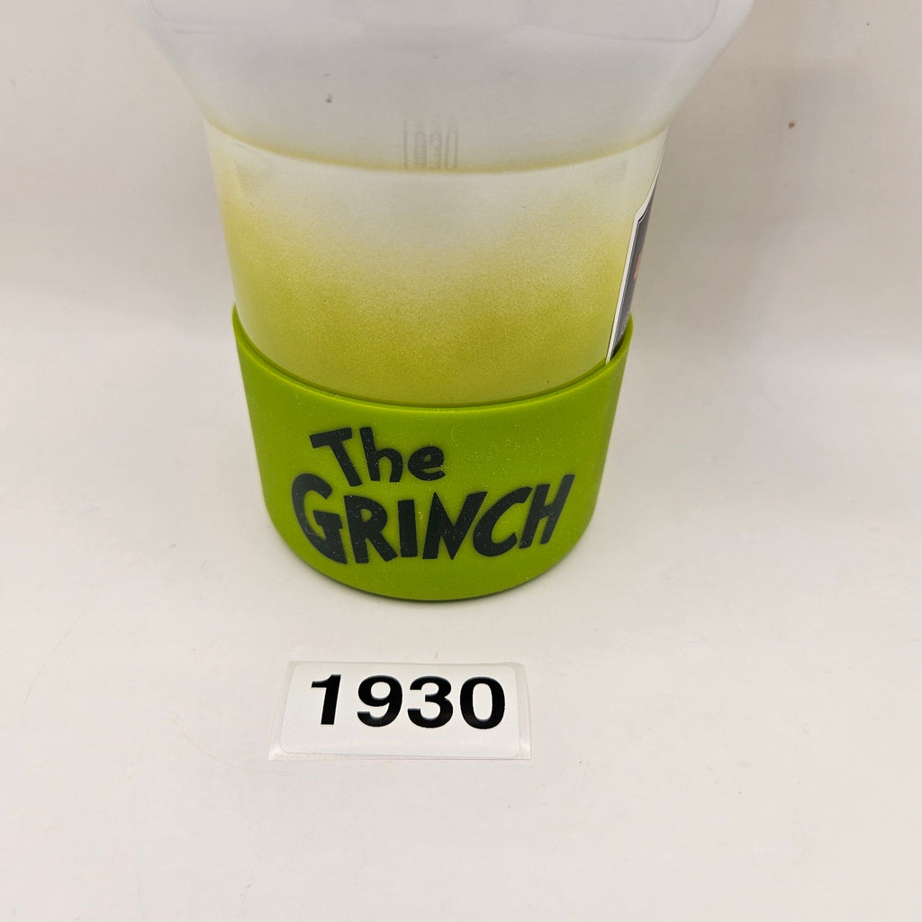 BIOWORLD X DR SEUSS GRINCH 40oz WHITE TUMBLER WITH STRAW CAP STAINLESS STEEL