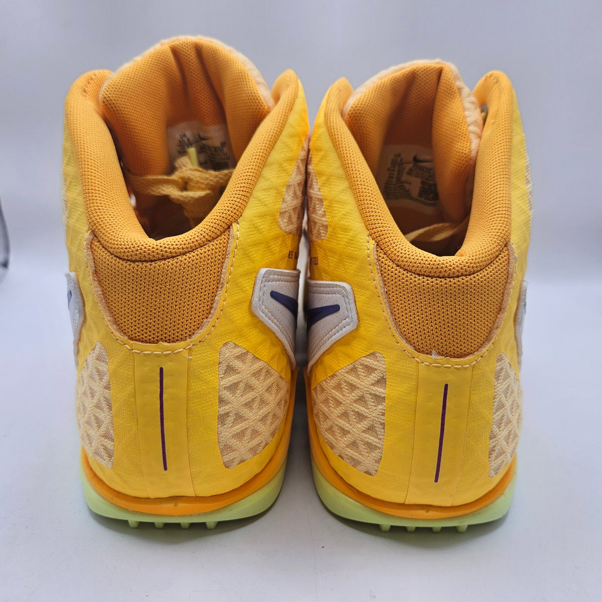 NIKE MEN'S 10.5 ZOOM JAVELIN ELITE 3 CITRON PULSE THROWING SPIKE FZ9626-800 NWOB