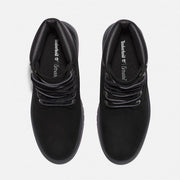 TIMBERLAND WOMEN'S 9.5 HERITAGE PLATFORM 6-INCH WATERPROOF BOOT BLACK NUBUCK NIB