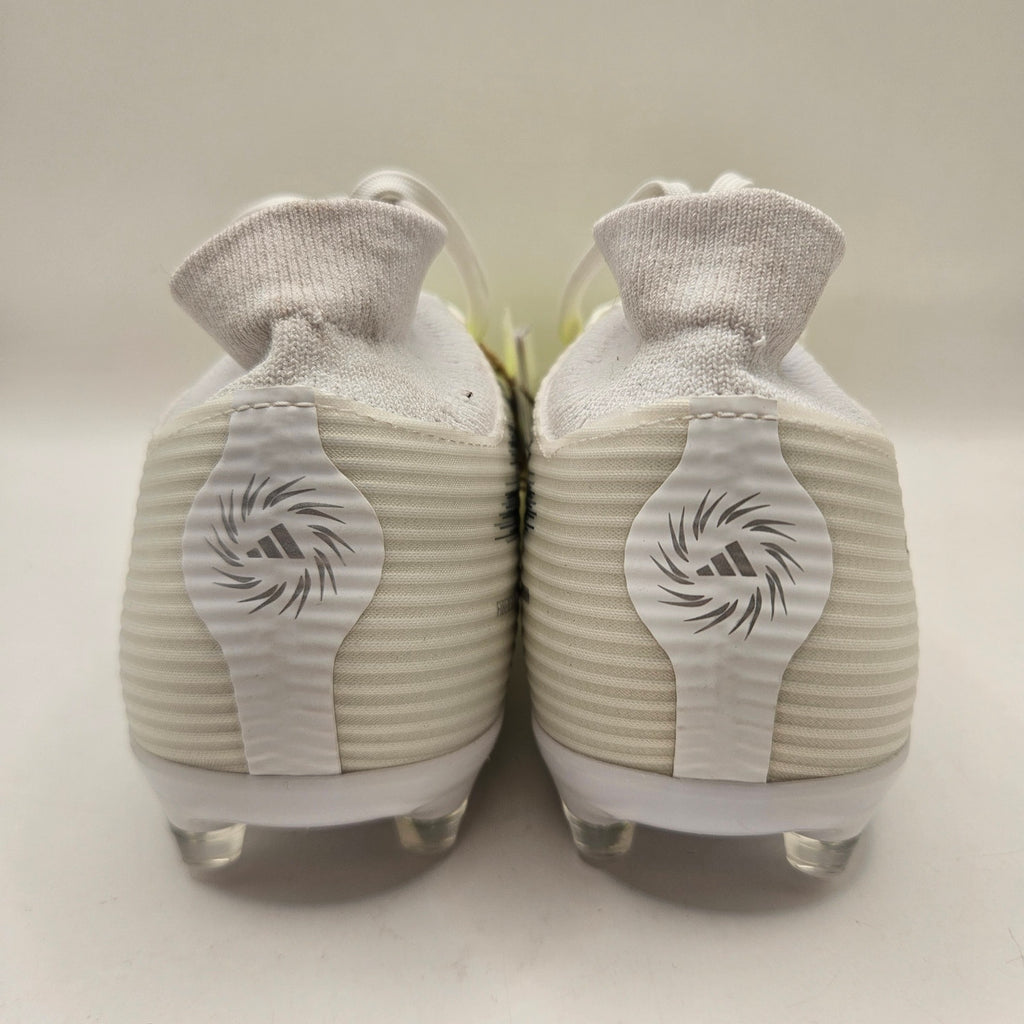 ADIDAS WOMEN'S 7 F50 SPARKFUSION LEAGUE SOCCER CLEATS FG AG WHITE NWOB JP8350