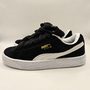 PUMA MEN'S 6 SUEDE XL BLACK WHITE LOW TOP SNEAKER 395205-02