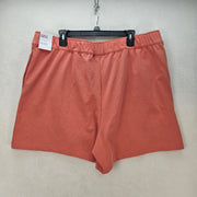 NIKE SPORTSWEAR WOMEN'S XXL COTTON JERSEY SHORTS MADDER ROOT DM6728-827 NWT