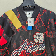 ADIDAS MEN'S LARGE ORIGINALS ATLANTA A-TOWN GRAPHIC JERSEY BLACK KD8436 CAMO