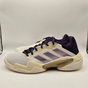 ADIDAS WOMEN'S 8 BARRICADE 13 TENNIS SHOES WHITE PLUM JR7814 NWOB