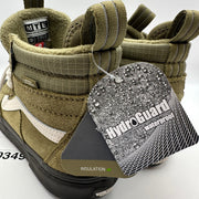 VANS Mens 6.5 MTE Sk8 Hi Olive Green Winter Sneaker