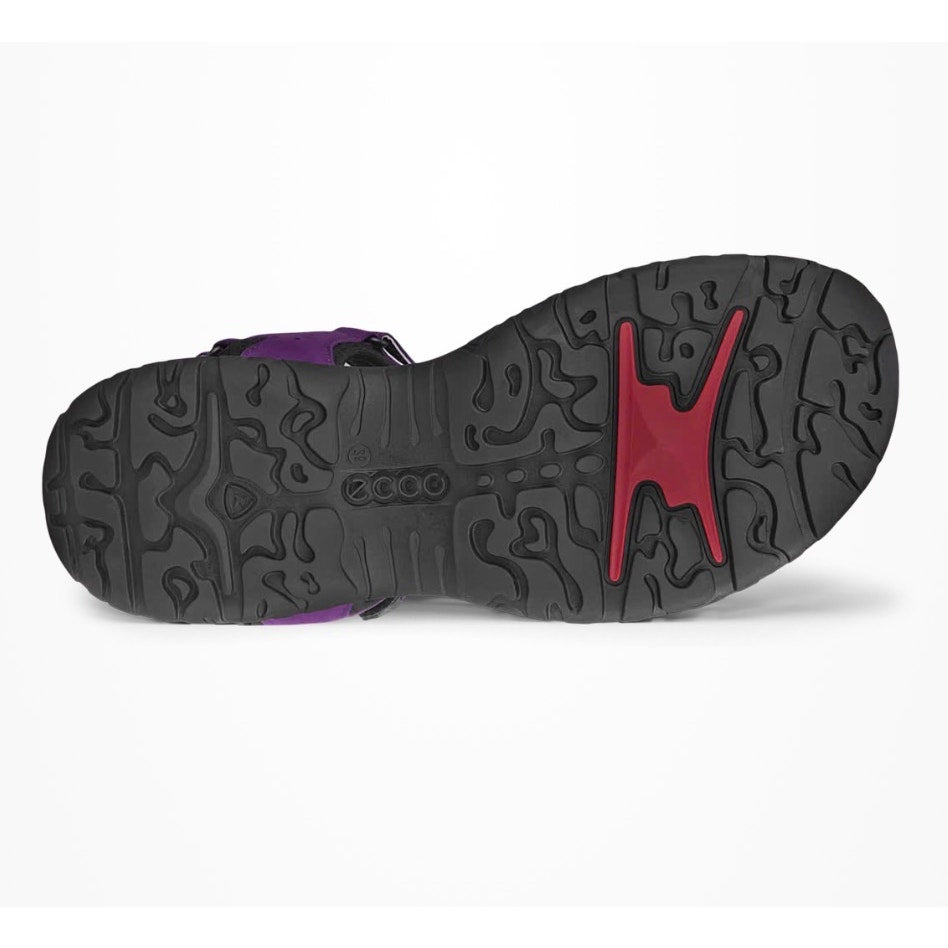 ECCO WOMEN'S 41 OFFROAD ROAM NUBUCK OUTDOOR SANDAL PURPLE NIB 85330361249