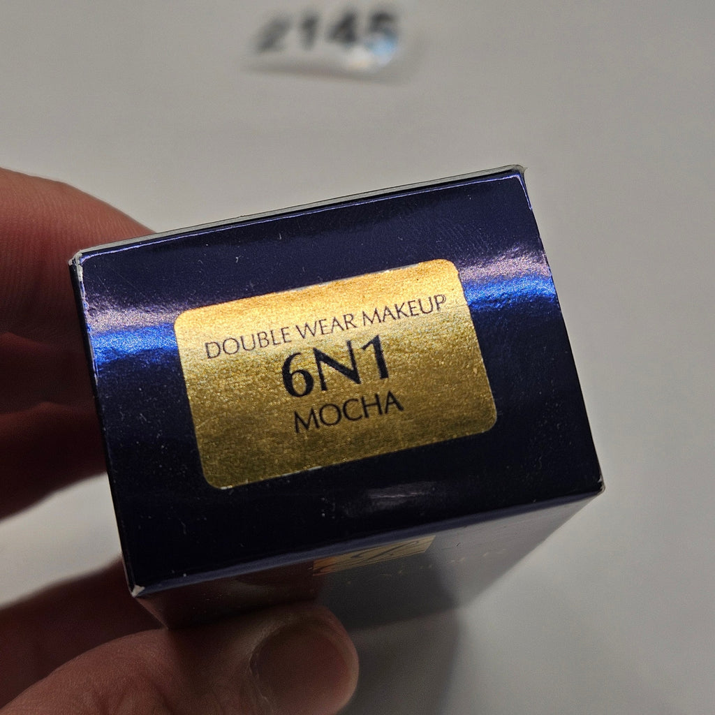 ESTEE LAUDER DOUBLE WEAR STAY IN PLACE MAKEUP 6N1 MOCHA 1oz BOXED