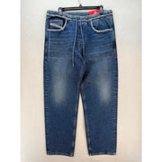DIESEL MEN'S 34X32 D-SERT STRAIGHT LEG JEANS MADE IN TUNISIA STRING BELT