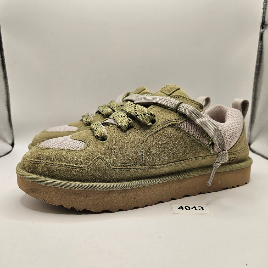 UGG WOMEN'S 12 LO LOWMEL MUTED BRASS SUEDE CASUAL SHOES 1168890 NWOB