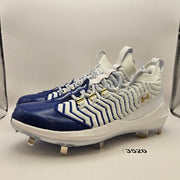 UNDER ARMOUR MEN'S 12 HARPER 9 PRO ST BASEBALL CLEATS WHITE/BLUE NWOB
