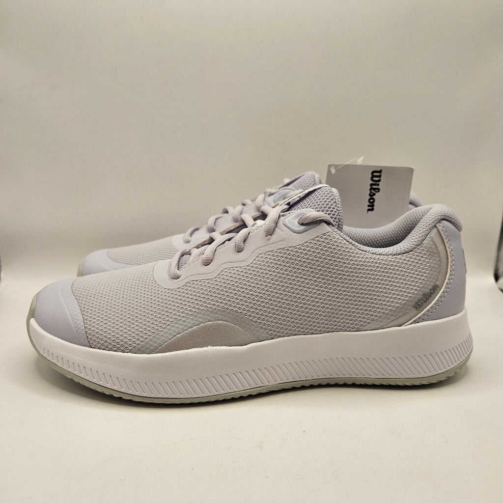 WILSON WOMEN'S 8 INTRIGUE LITE TENNIS LOW TOP WHITE LUNAR ROCK NWOB WRS335820