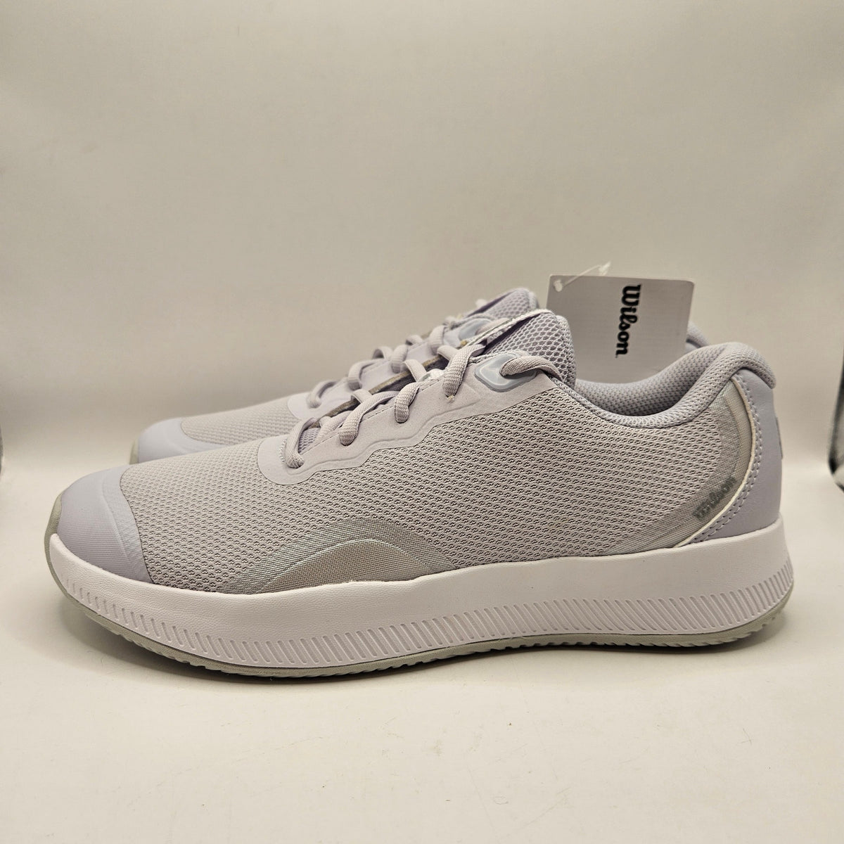 WILSON WOMEN'S 8 INTRIGUE LITE TENNIS LOW TOP WHITE LUNAR ROCK NWOB WRS335820