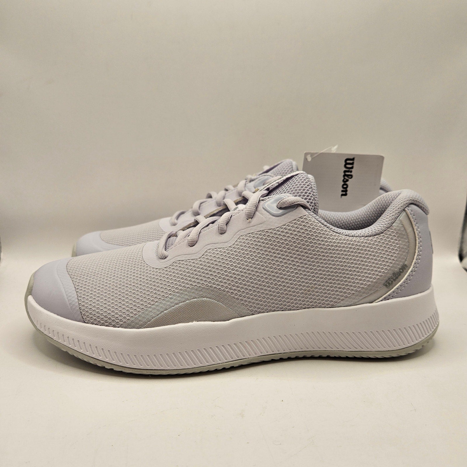 WILSON WOMEN'S 8 INTRIGUE LITE TENNIS LOW TOP WHITE LUNAR ROCK NWOB WRS335820